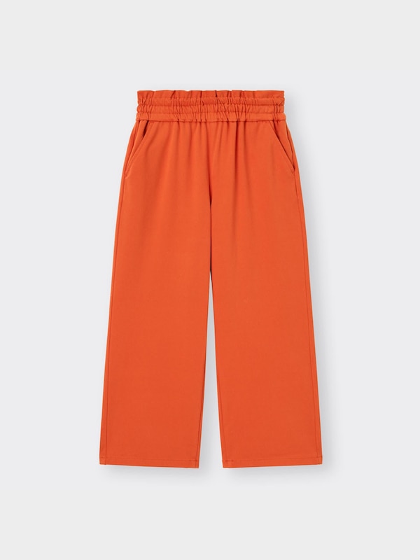 GIRLSカットソープルオンワイドパンツ