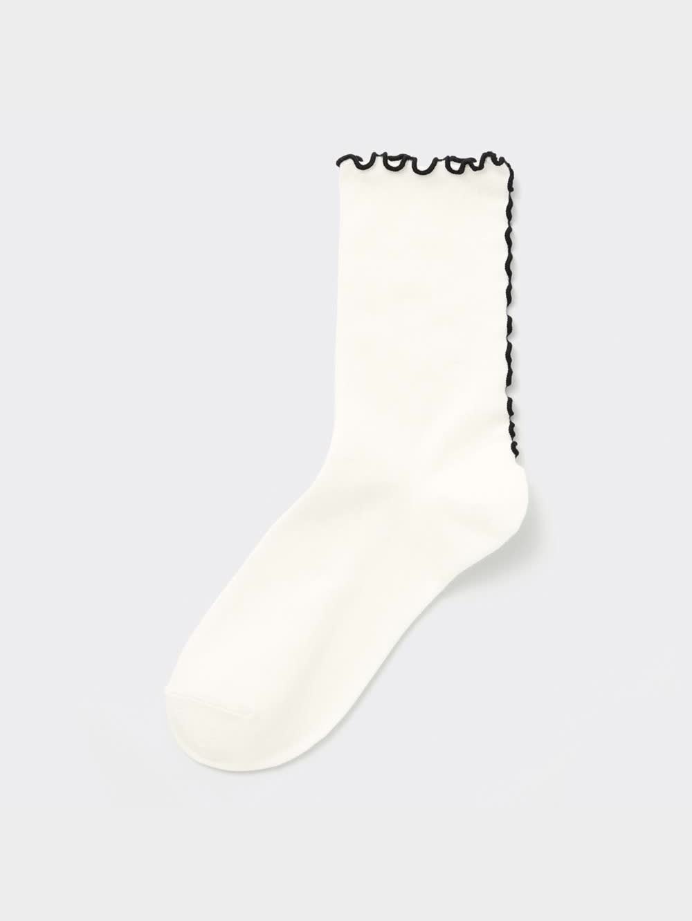 くう出品 GU公式 | バイカラーメローソックス