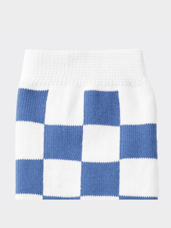 クルーソックス(チェッカー)+E