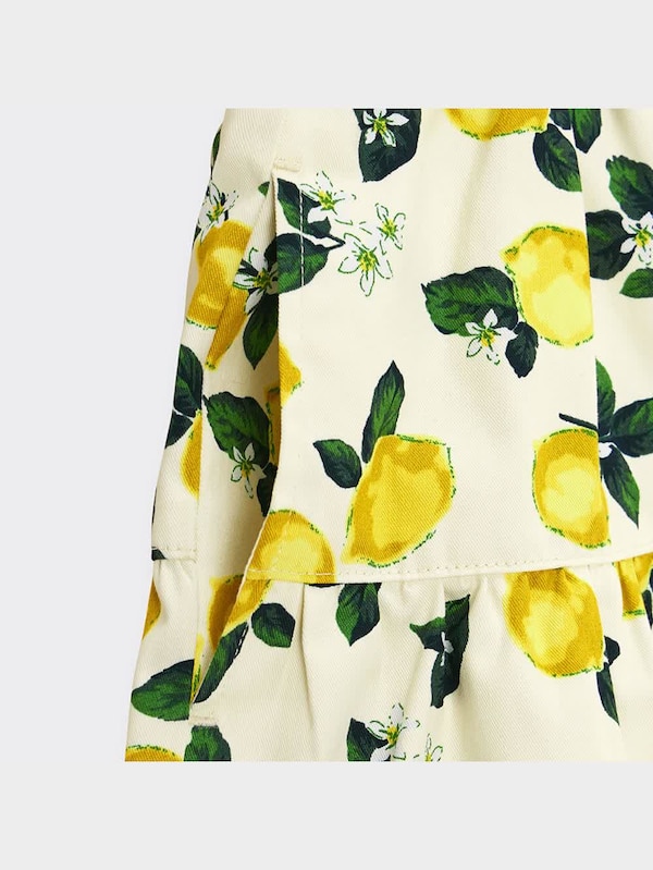 GIRLSティアードキュロット(レモン)