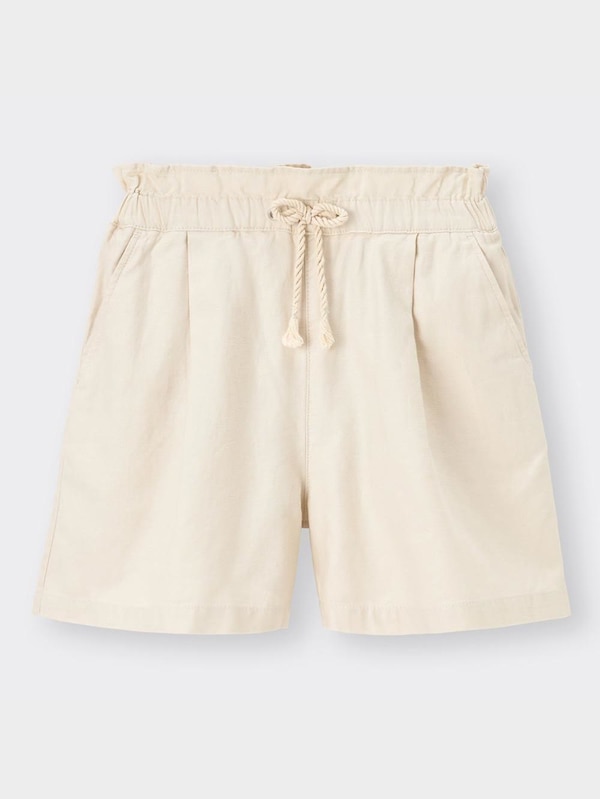GIRLSリネンブレンドショートパンツ