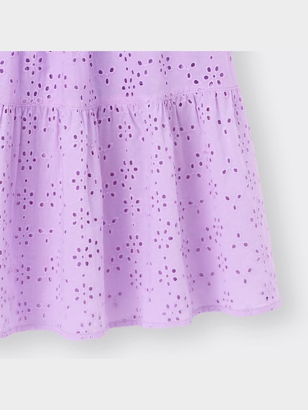 GIRLSコットンレースティアードスカート(セットアップ可能)