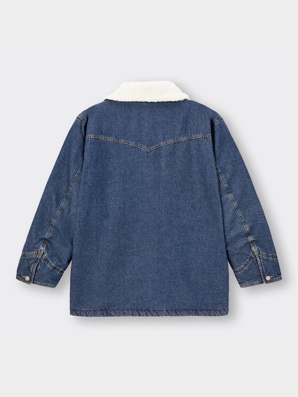 デニムオーバーサイズランチコートNT+E