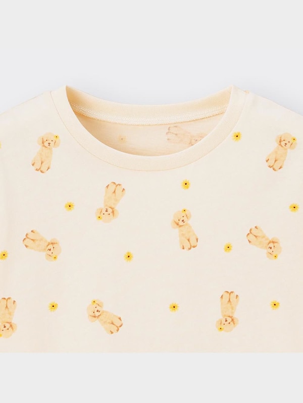 GIRLSラウンジセット(半袖&ショートパンツ)(トイプードル)