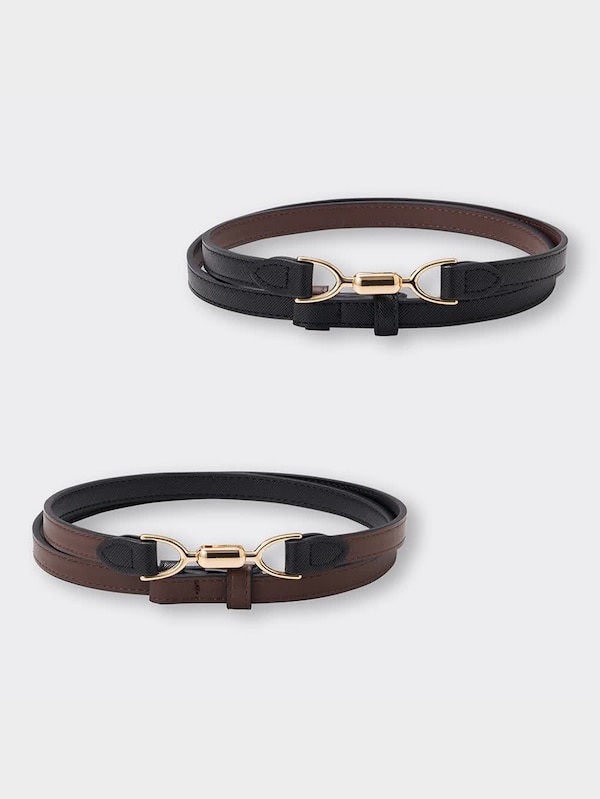 リバーシ��ブルビットベルト