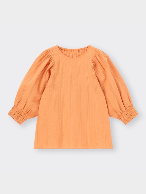 GIRLSボリュームスリーブブラウス(7分袖)