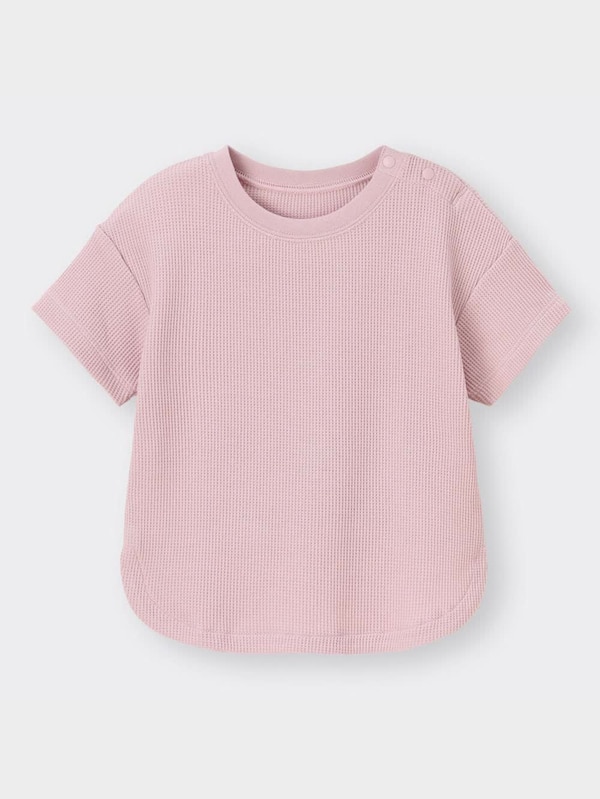 BABY(TODDLER)ワッフルクルーネックT(半袖)