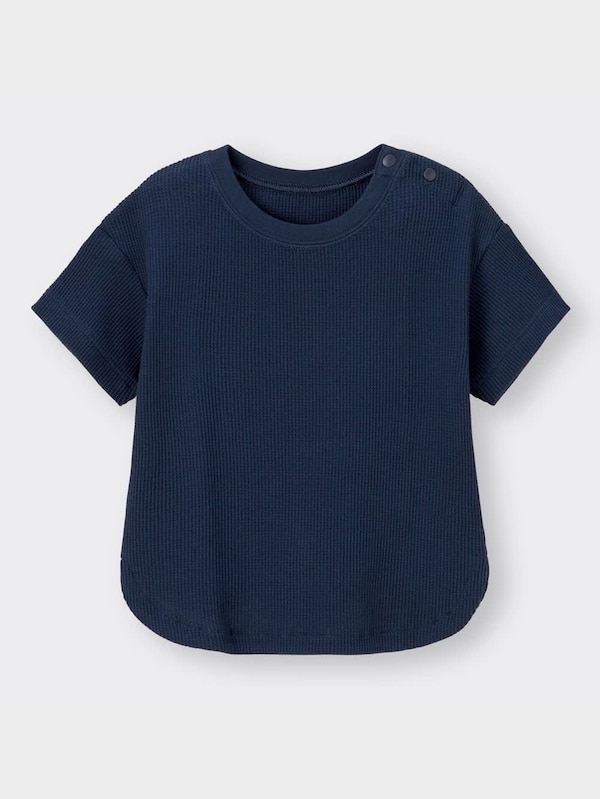 BABY(TODDLER)ワッフルクルーネックT(半袖)