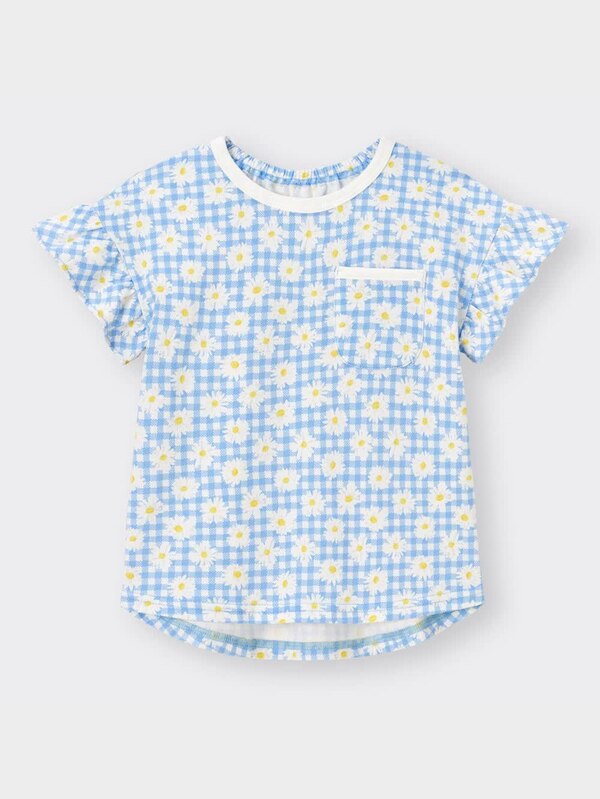 BABY(TODDLER)カンタンT(半袖)(フラワー)