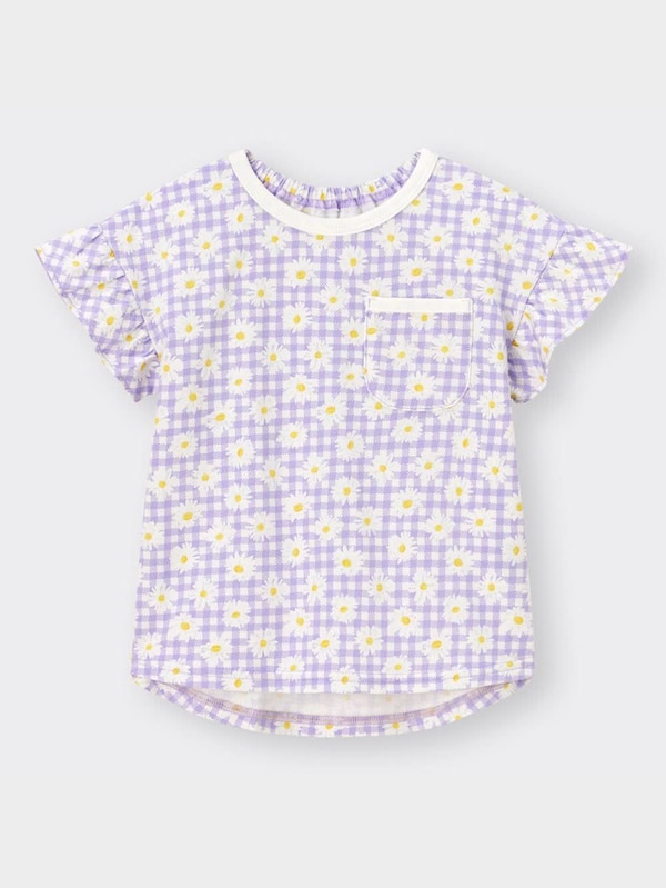 BABY(TODDLER)カンタンT(半袖)(フラワー)