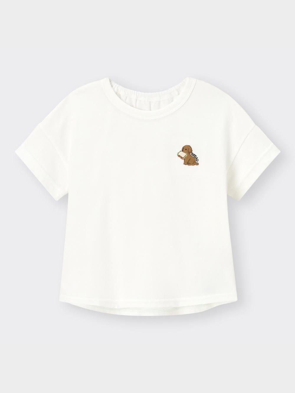 tugu-taページ GU公式 | BABY(TODDLER)カンタンT(半袖)(ワンポイントモチーフ)