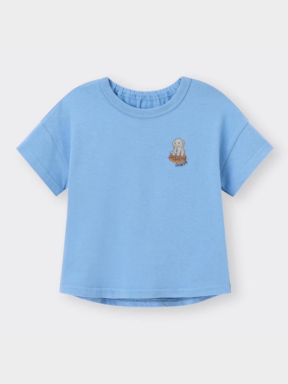 GU公式 | BABY(TODDLER)カンタンT(半袖)(ワンポイントモチーフ)