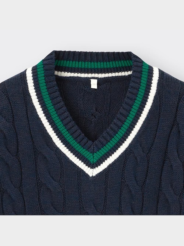 KIDS(男女兼用)ウォッシャブルチルデンセーター(長袖)