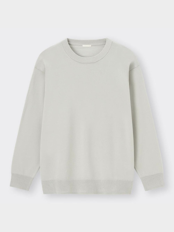 ウォッシャブルクルーネックセーター(長袖)SW