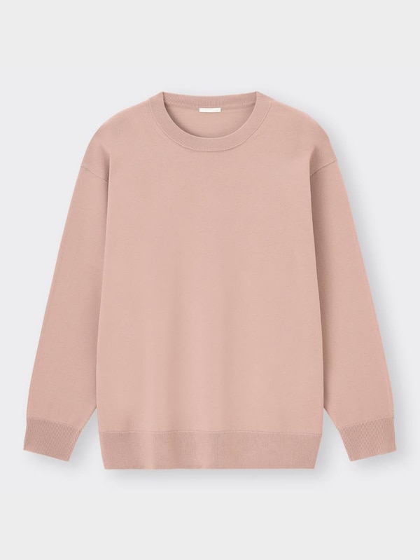 ウォッシャブルクルーネックセーター(長袖)SW