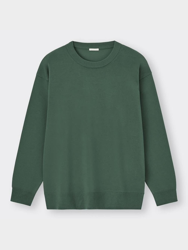 ウォッシャブルクルーネックセーター(長袖)SW