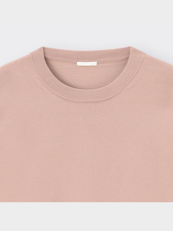 ウォッシャ�ブルクルーネックセーター(長袖)SW