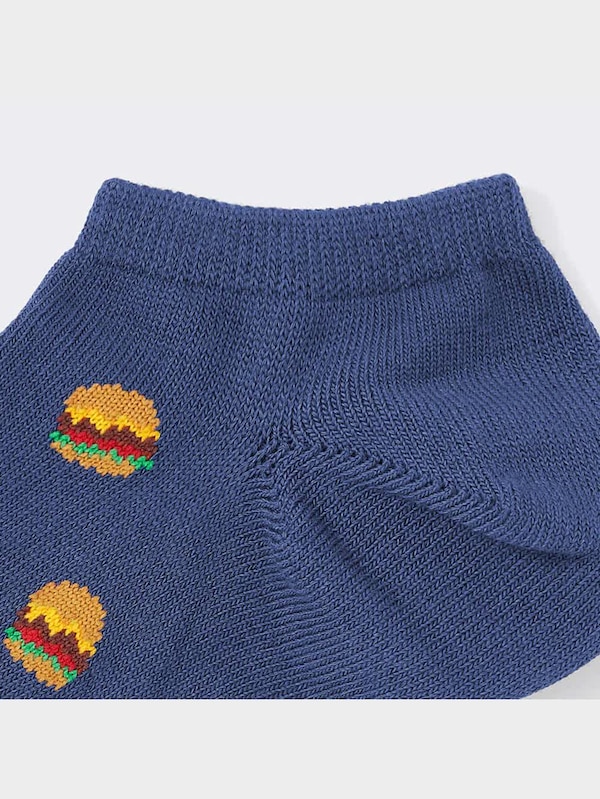 スタイルドライショートソックス(ハンバーガー)+X