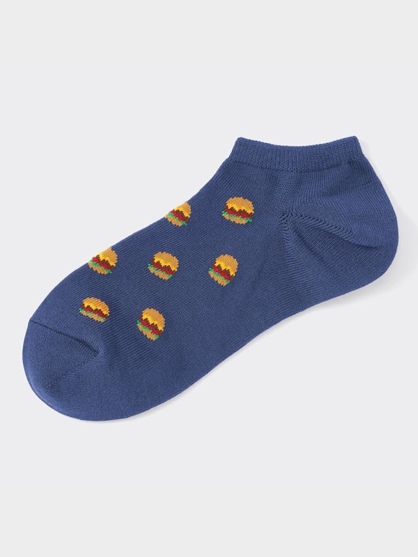 スタイルドライショートソックス(ハンバーガー)+X