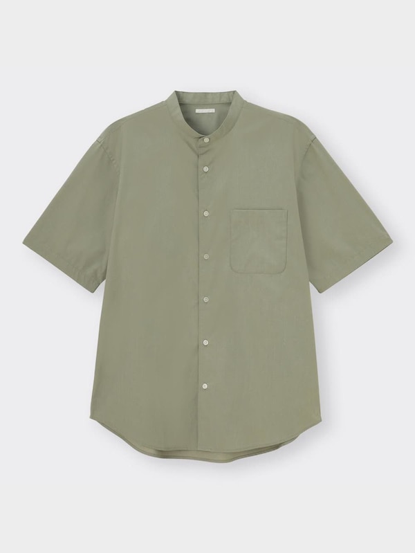 ブロードバンドカラーシャツ(5分袖)SW+E