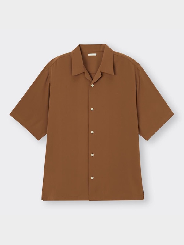オープンカラーシャツ(5分袖)