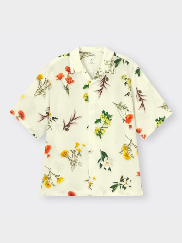 オープンカラーシャツ(5分袖) nowartt 1