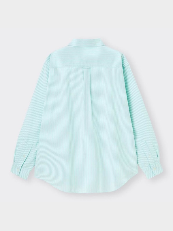 オックスフォードシャツ(長袖)(ストライプ)