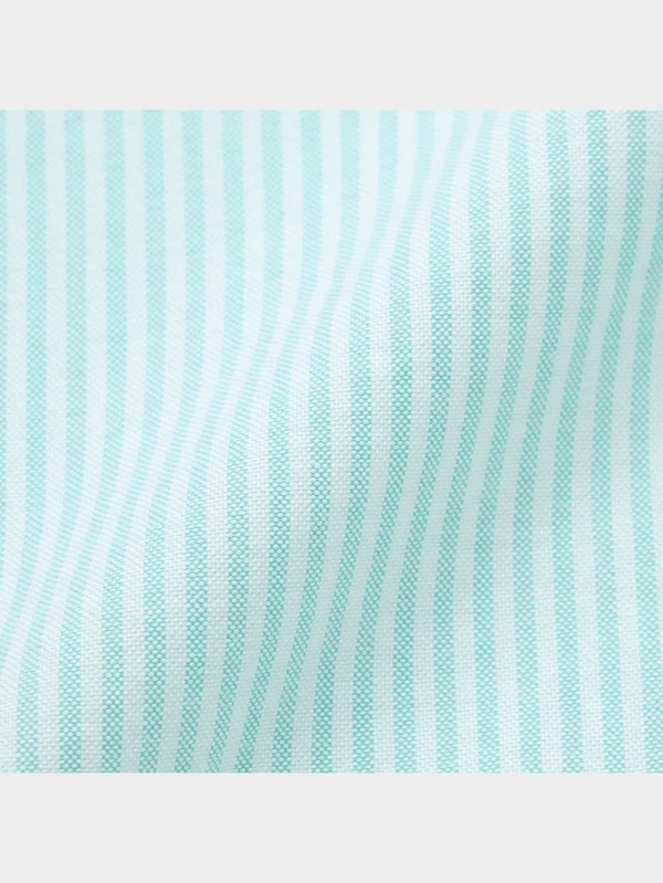 オックスフォードシャツ(長袖)(ストライプ)