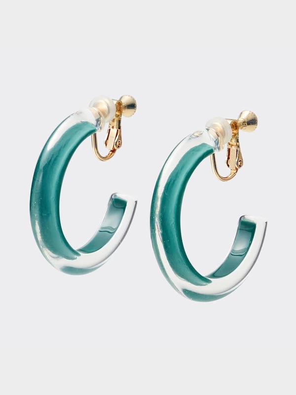 カラーフープイヤリング&イ  ヤーカフセット