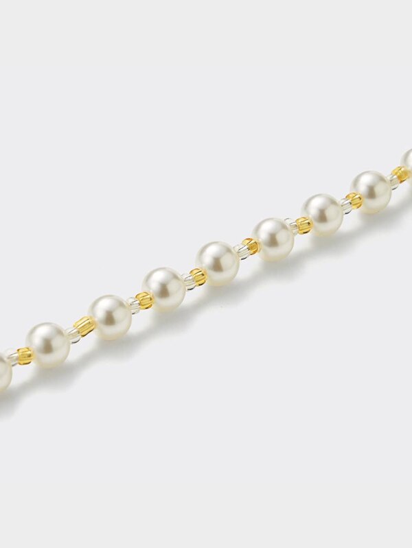 パール&ビーズネックレス