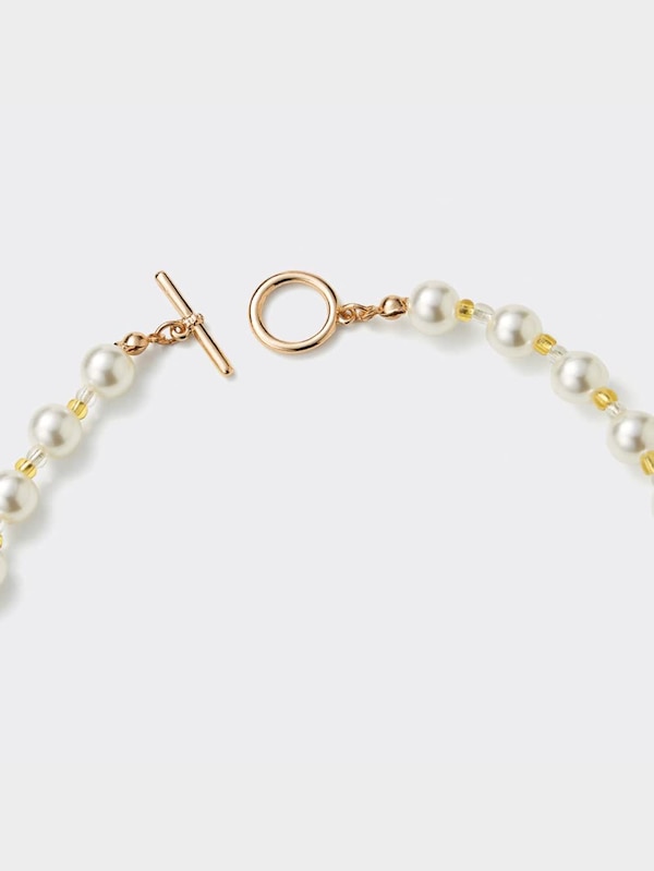 パール&ビーズネックレス