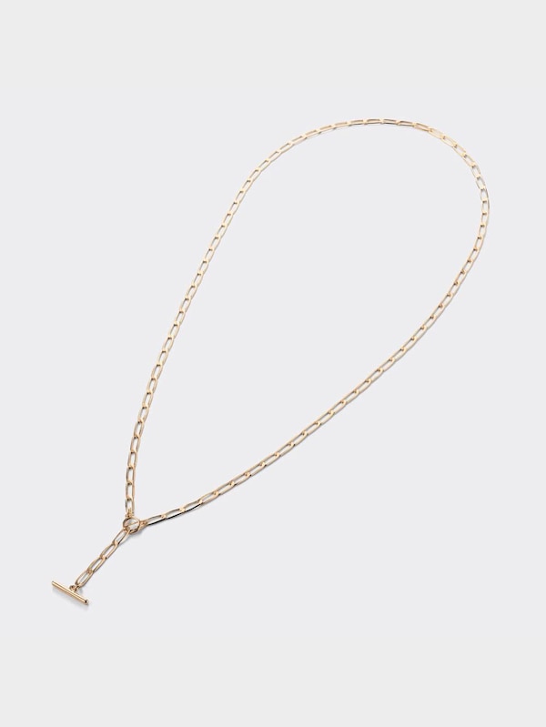 ラリエットチェーンネックレス