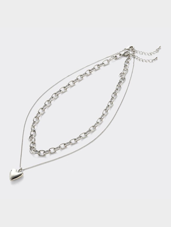 ハートモチーフネックレス