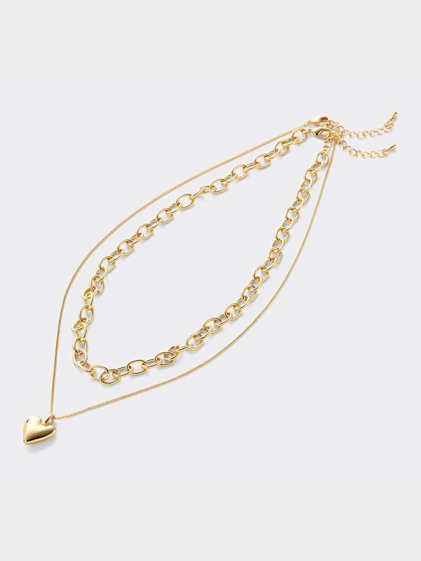 ハートモチーフネックレス