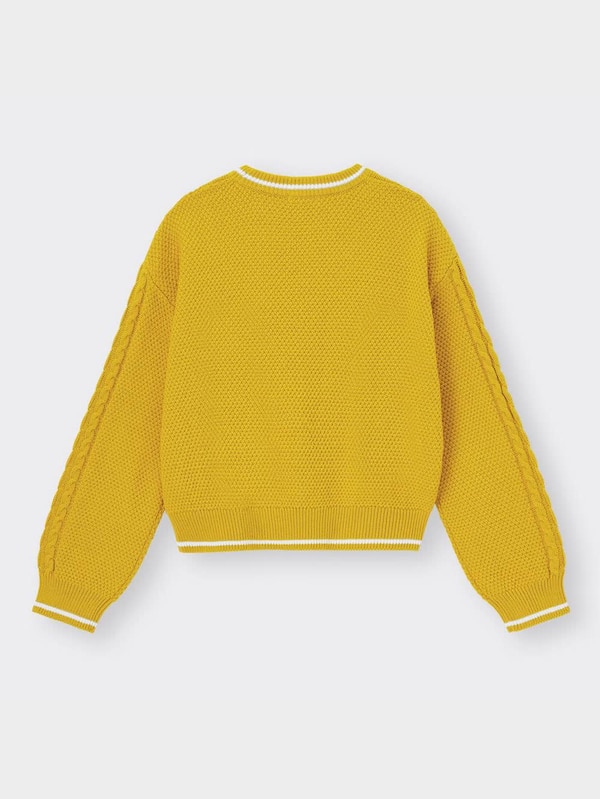 ラインケーブルセーター(長袖)