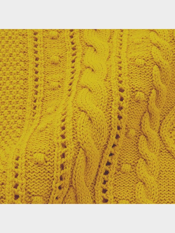 ラインケーブルセーター(長袖)