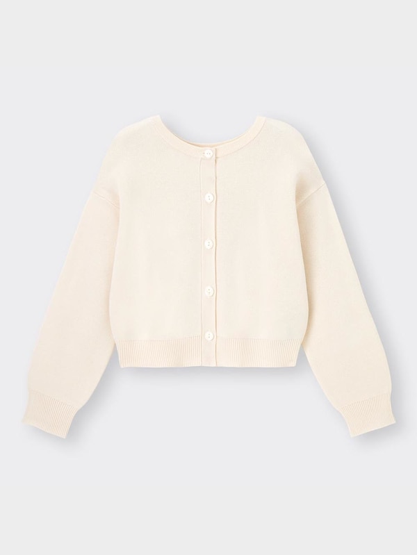 2WAYクロップドカーディガン(長袖)(セットアップ可能)