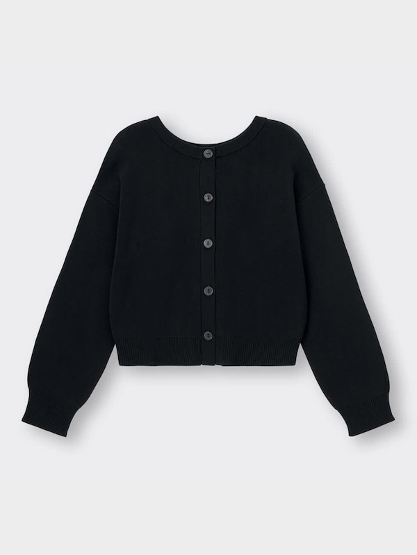 2WAYクロップドカーディガン(長袖)(セットアップ可能)