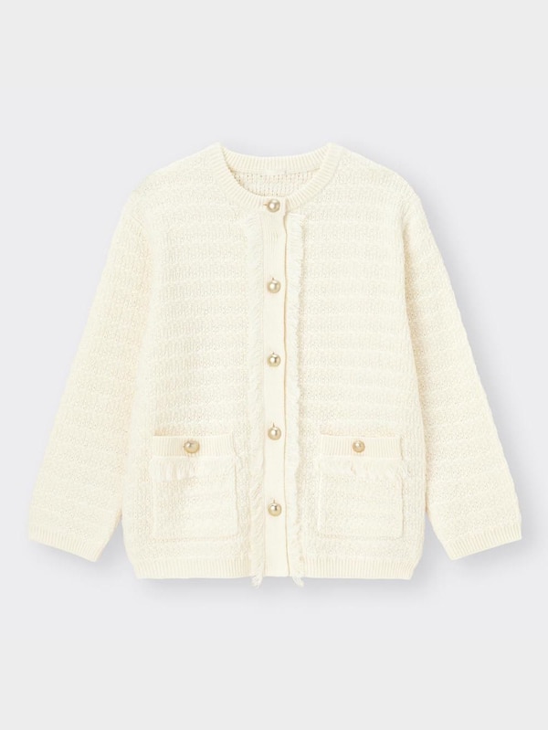 ダブルポケットカーディガン(長袖)