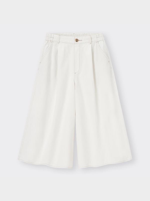 デニムガウチョパンツOSB+X