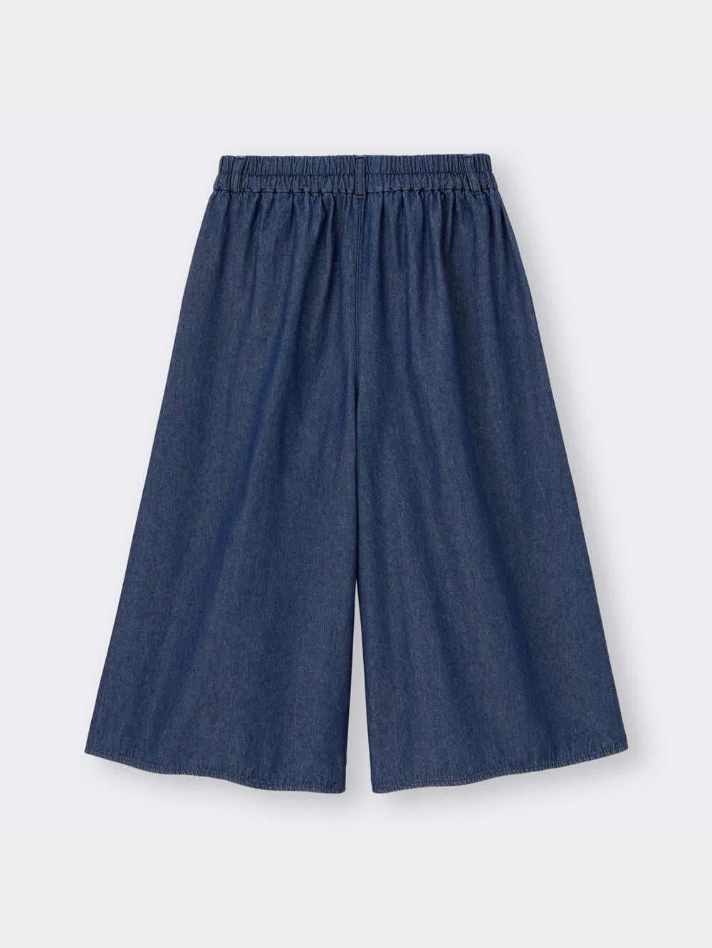 GU公式 | デニムガウチョパンツOSB+X