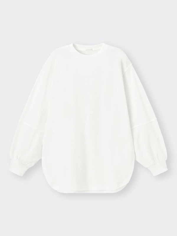 ミニ裏毛オーバーサイズT(長袖)