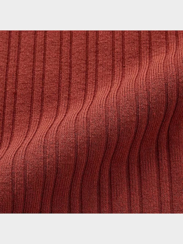 バイカラーポロニットワンピース(長袖)Q