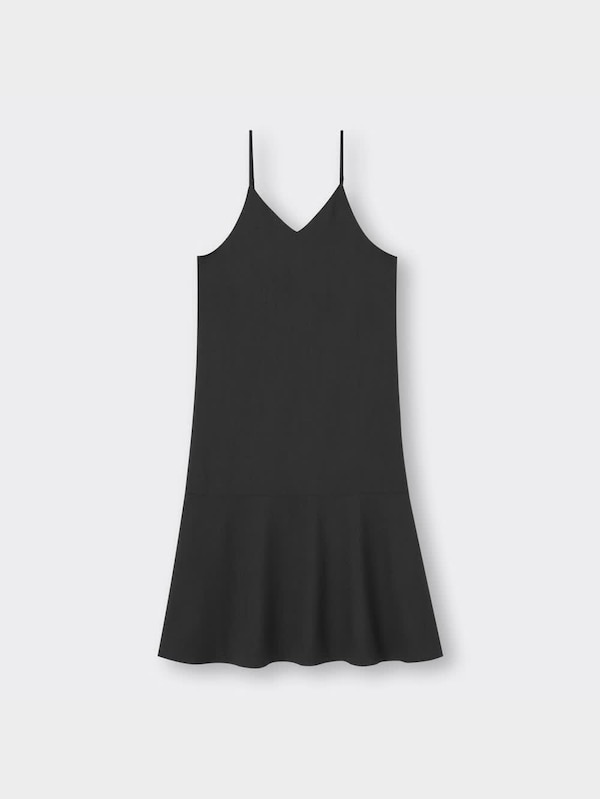 バックリボンキャミソールワンピース