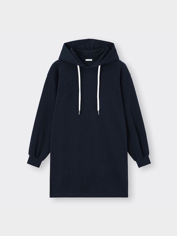 スウェットフーディミニワンピース(長袖)YT+X