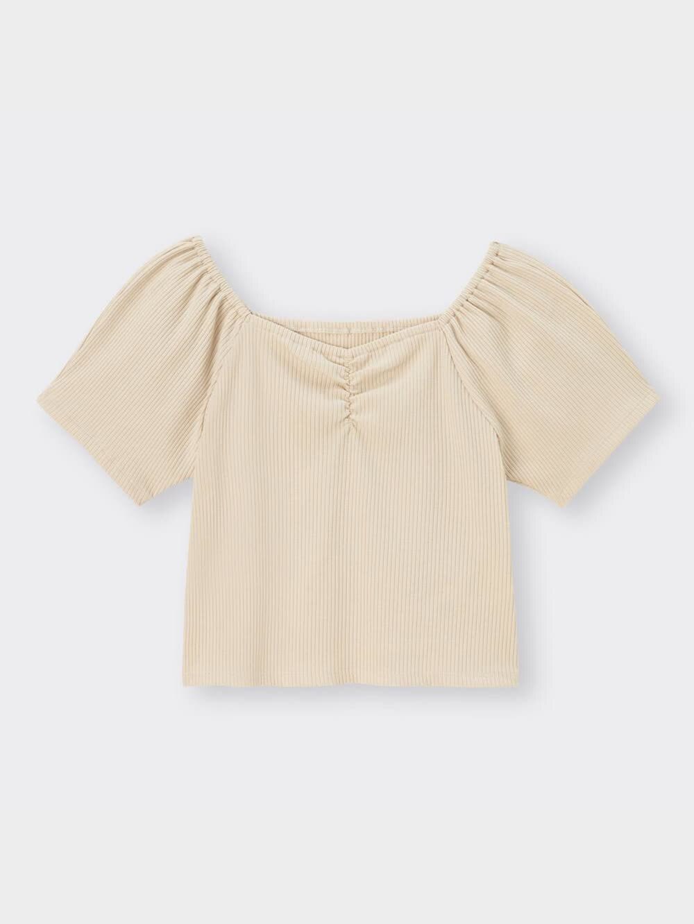その他 gu-2 GU公式 | 2WAYオフショルダーT(半袖)OSB+EC