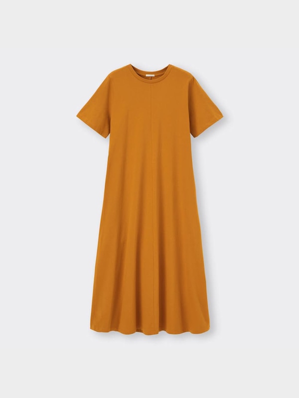 カットソーフレアワンピース(半袖)