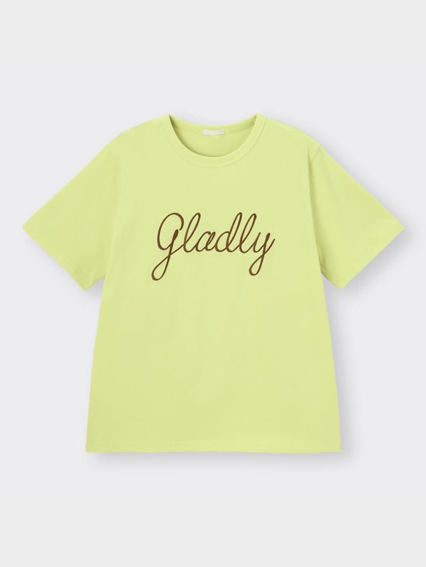 グラフィックT(半袖)(刺繍ロゴ)