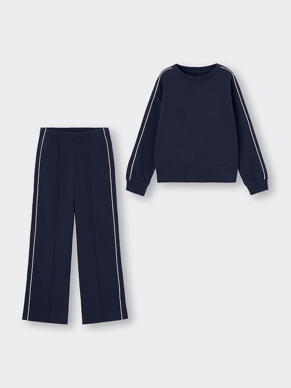 ソフトスウェットセット(長袖&ロングパンツ)(ライン)+E