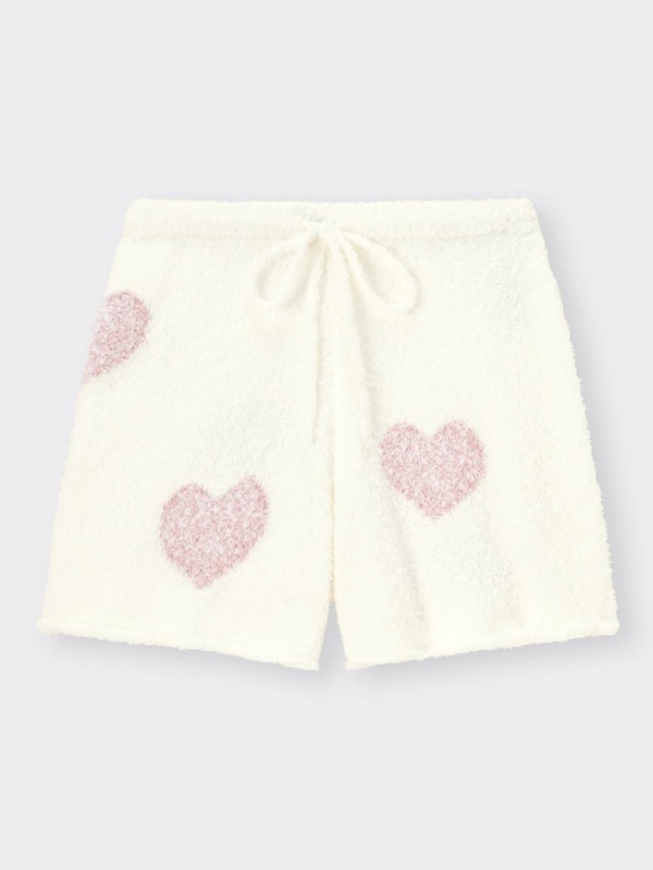 もこもこフィールラウンジショートパンツ(セットアップ可能)